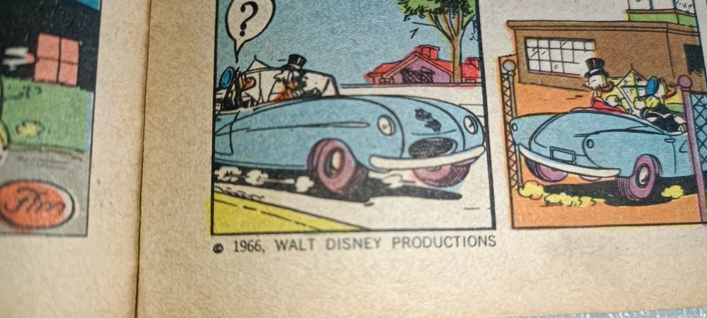 Antiga revista Walt Disney Março de 1966
