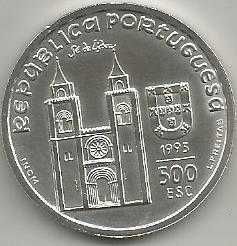 Portugal 500 escudos, 1995 800º Aniversário Nascimento de Santo António