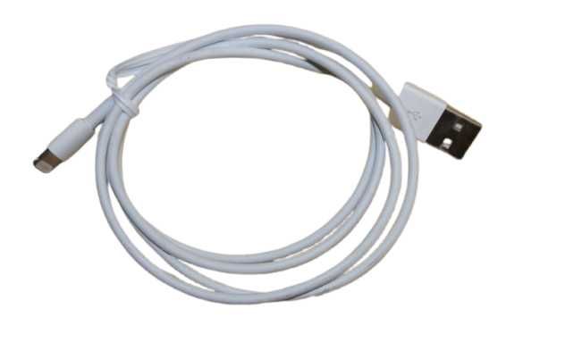 Kabel do ładowania iPhone USB - Lightning 1m biały
