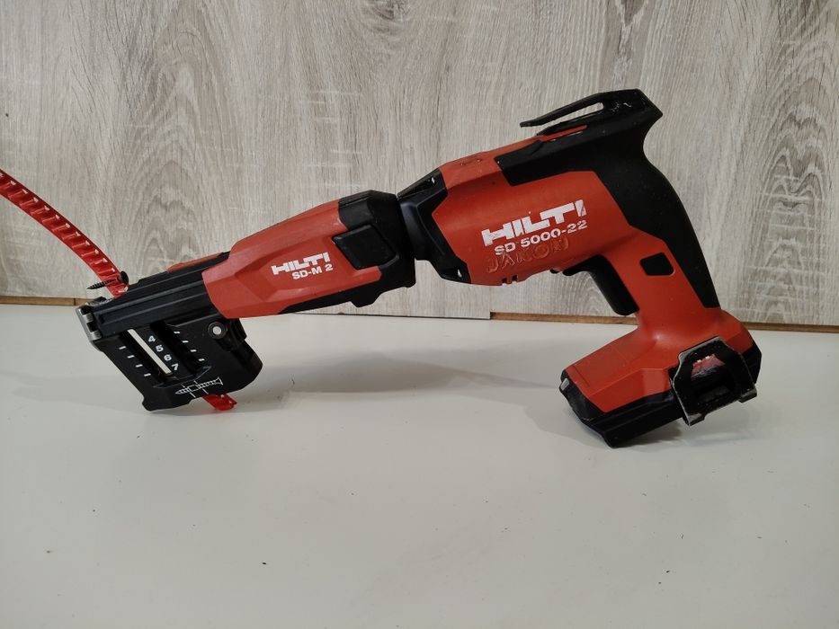 HILTI SD 5000-22 NURON body wkrętarka do regipsow taśmowa magazynek