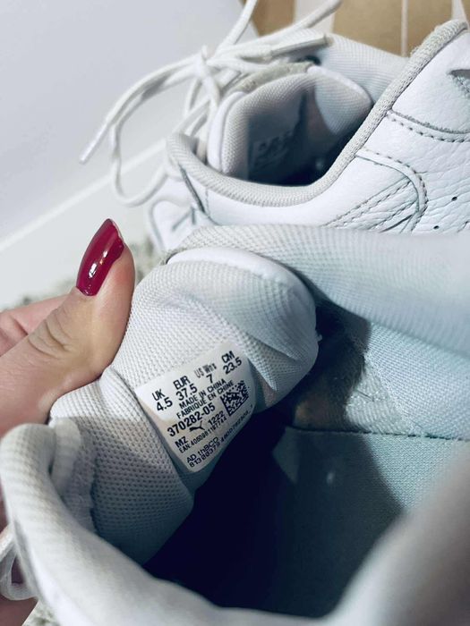 Sportowe buty puma 37.5 białe sneakers