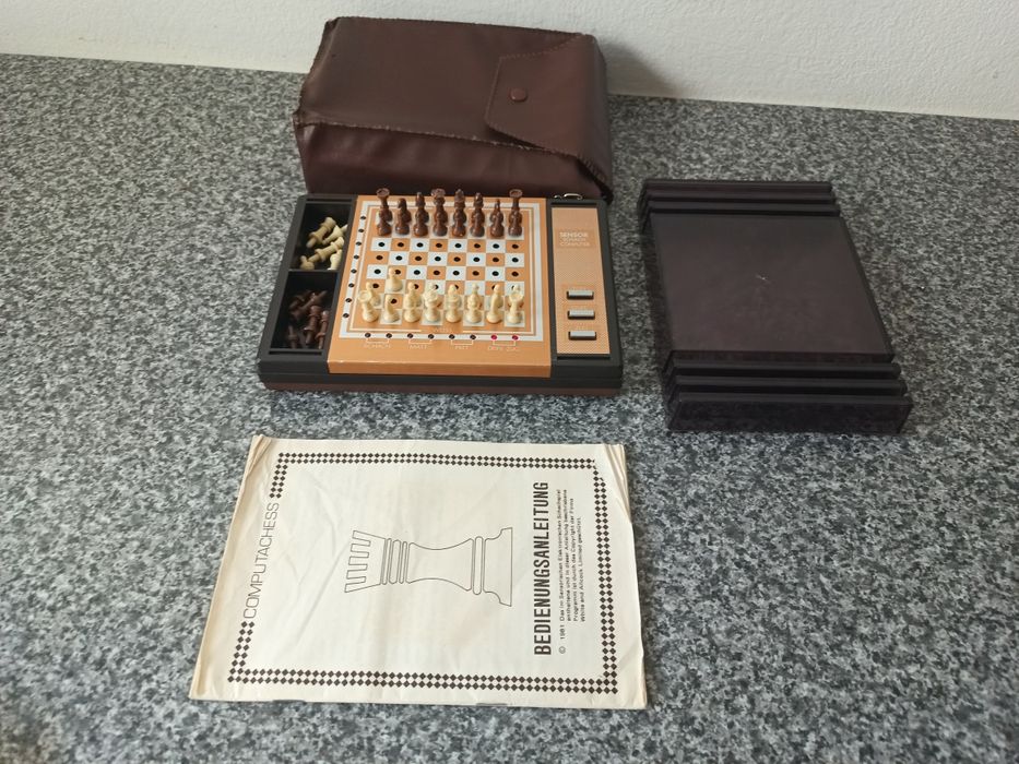 Szachy komputer szachowy vintage prl
