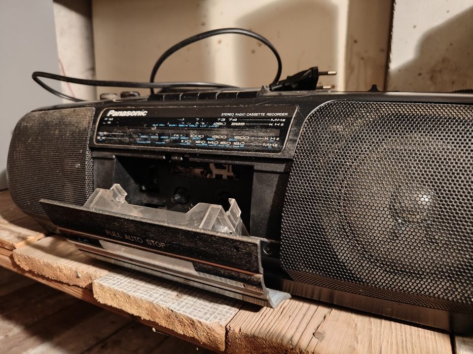 Radioodtwarzacz magnetofon Panasonic RX FS410