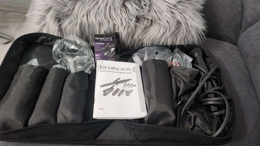 Remington urządzenie wielofunkcyjne lokówka prostownica karbownica