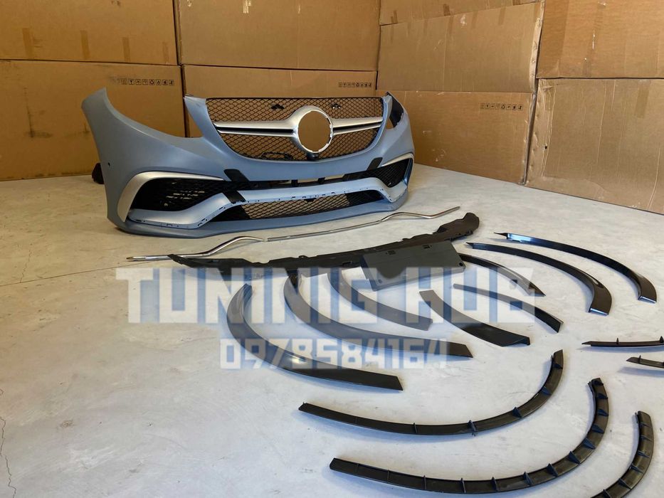 обвес mercedes GLE-Class W166 15-18 GLE63 AMG мерседес комплект амг