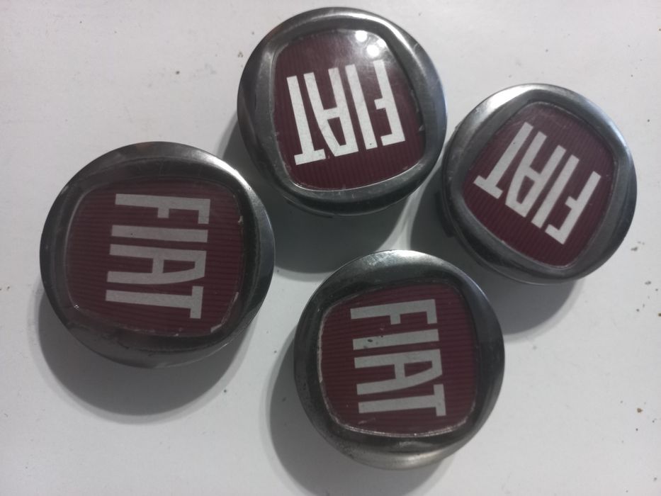 Ковпачки із логотипом Fiat 60 мм на диск