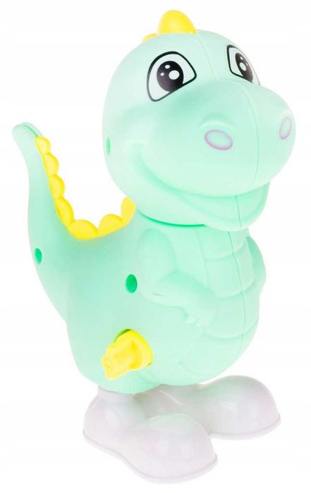 Nakręcany dinozaur, kaczka, kurczak