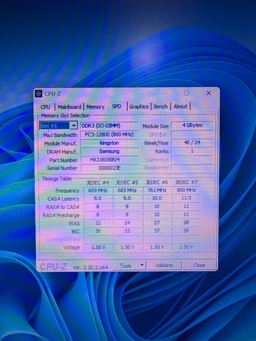 Продам HyperX Impact DDR3  2*4гб 1600Mhz