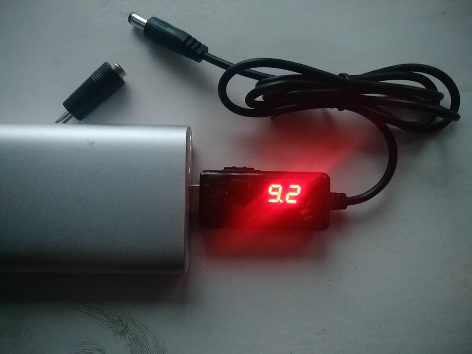 Перетворювач напруги KWS-912V підвищуючий 5В до 9/12В роутер модем