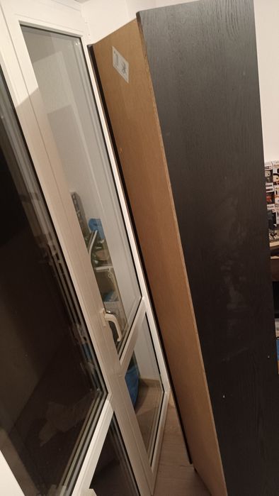 Regał Billy czarny 40x28x202 cm