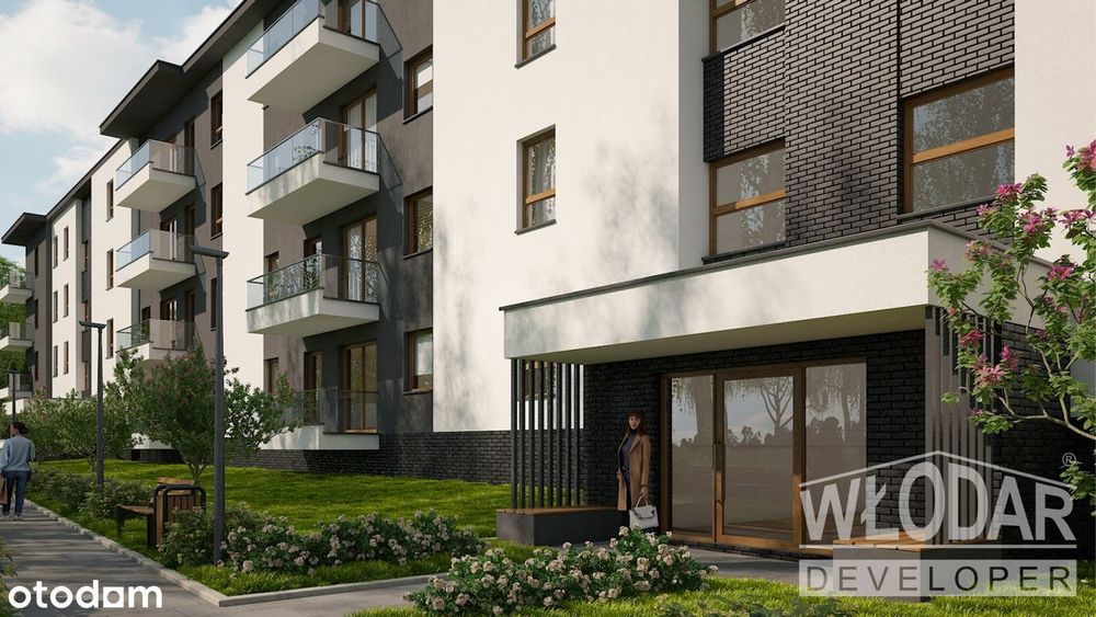 Apartament Parkitka trzy pokoje balkon garaż