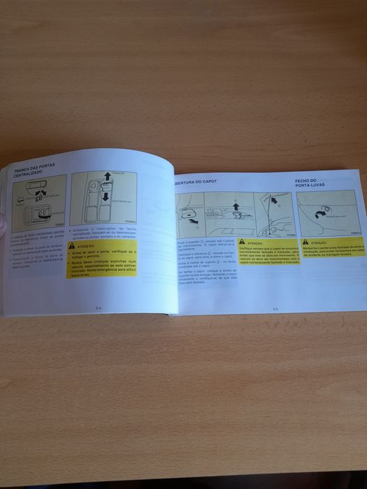 Manual de Instruções / Proprietário Nissan Micra K11 (Original)