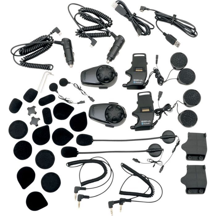 par intercomunicadores sena smh10d headset &amp; intercom 900