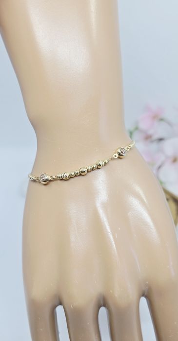 Złota bransoletka próba 585 14k