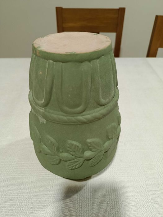 Vaso de Cerâmica Verde