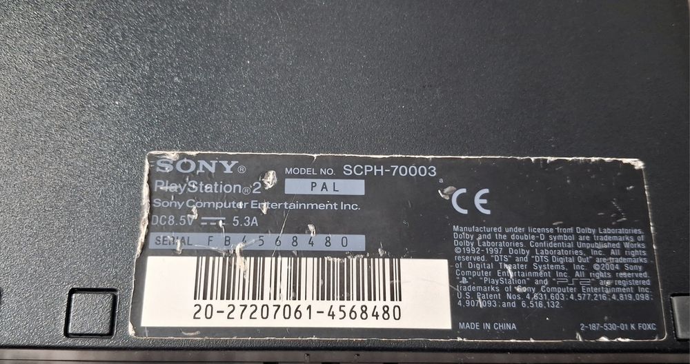 Konsola SONY PlayStation 2 Slim PS2 SCPH-70003