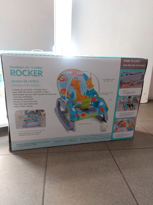 Шезлонг вібрація з мелодіями