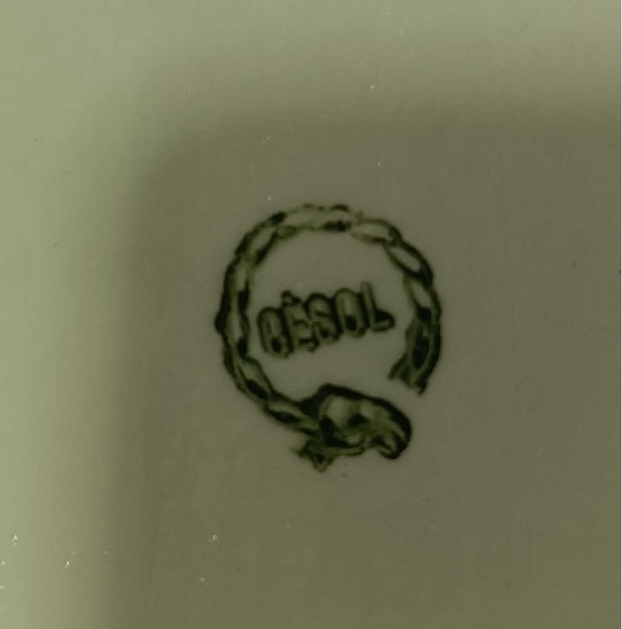 Conjunto Terrina e Travessa da CESOL - Fábrica de Faiança de Souselas