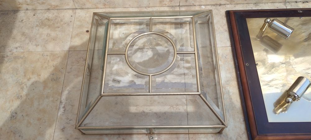 Candeeiro Tecto Cristal