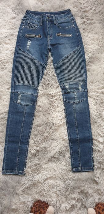 Spodnie jeansowe nowe rozmiar S