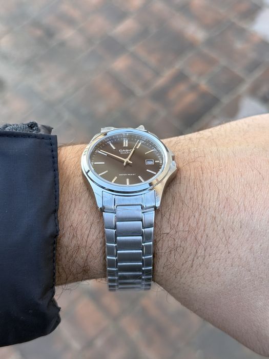 Новий оригінальний  годинник Casio mtp-1183A часи касіо часы