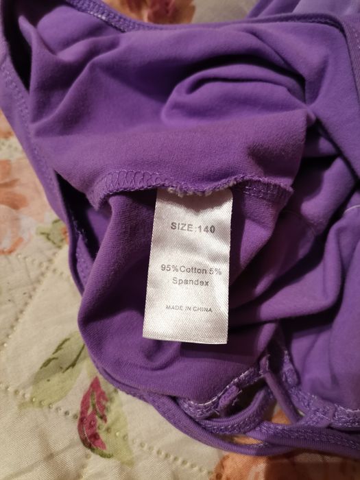 Fioletowa sukienka baletowa