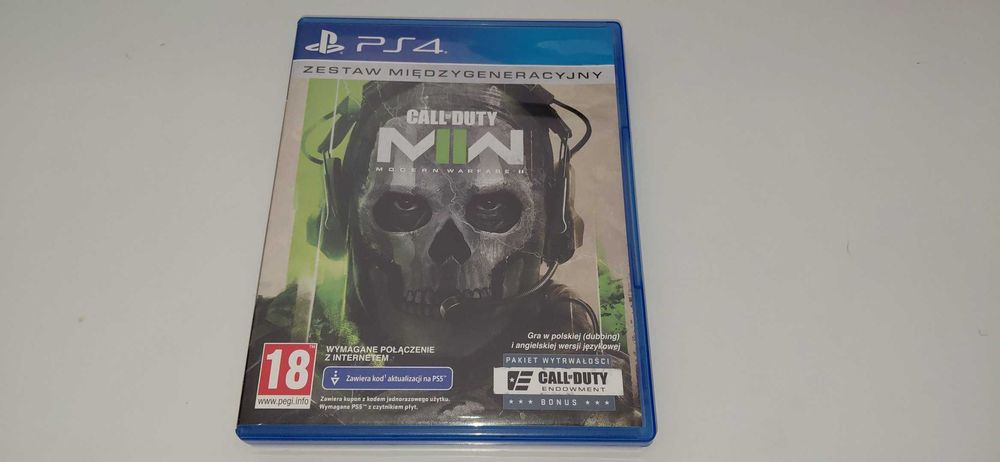 ps4 CALL OF DUTY MODERN WARFARE II PL mówią po polsku dubbing gra mega