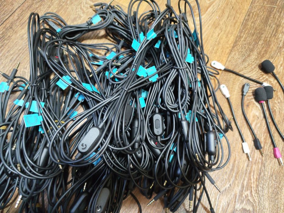 Кабель для Logitech G Pro G Pro X G433 G233 шнур провод микрофон