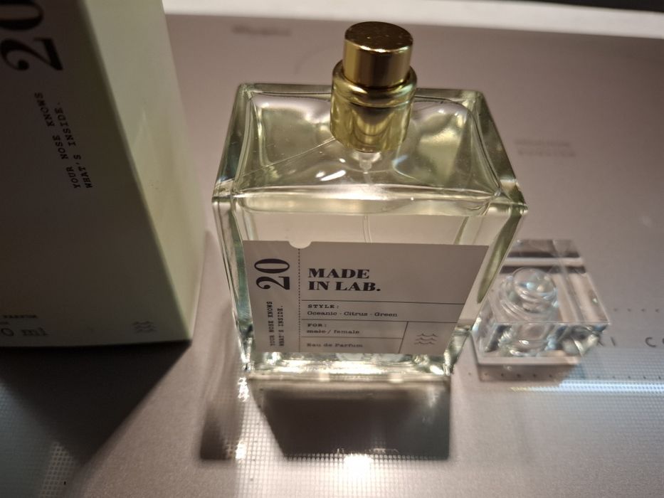Damskie EDP Made in Lab, 20 jak Aqua di Gioia 100ml NOWE