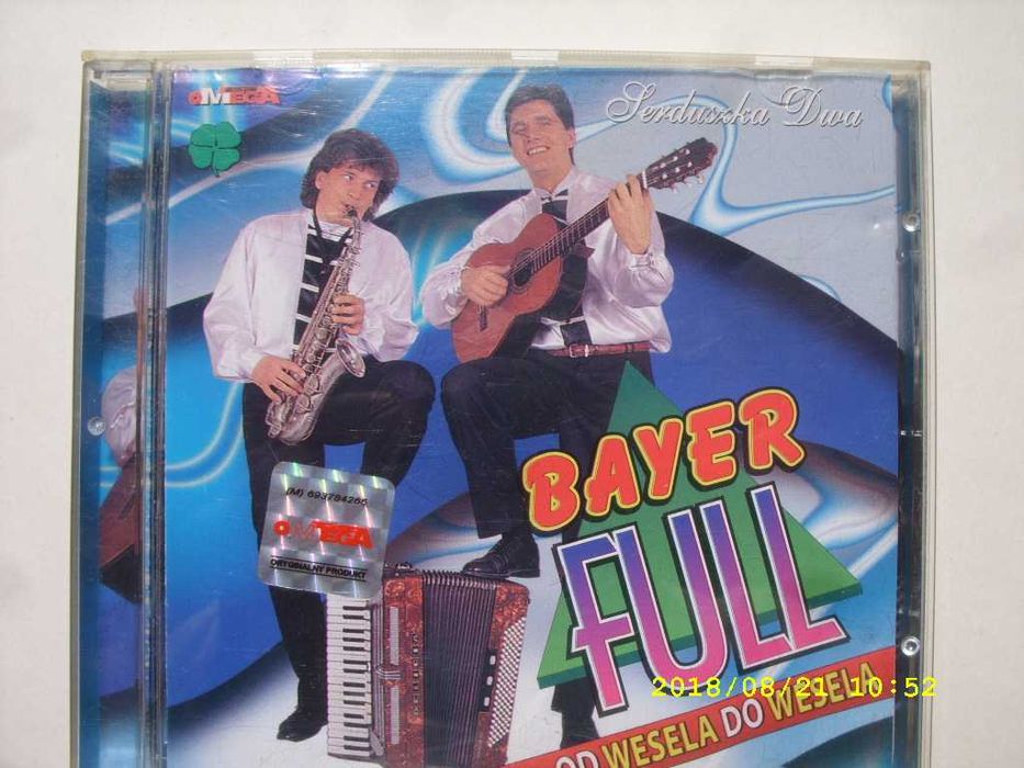 45. Disco CD ; BAYER FULL- Od wesela do wesela. 1996 rok.
