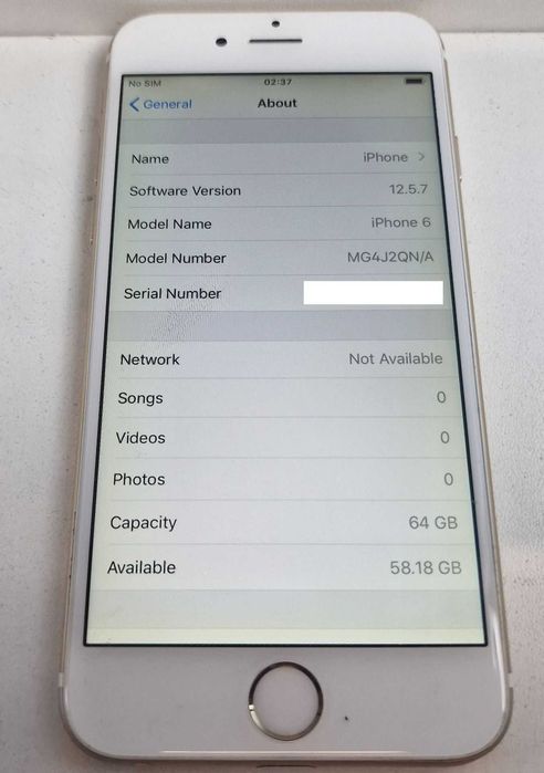 Smartfon Apple Iphone 6 64GB LTE Gold Sprawny Stan BDB