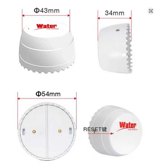 Детектор витоку води WiFi датчик затоплення Water Leakage Detector