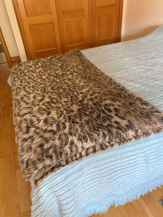 Cobertor/coberta de pêlo sintético