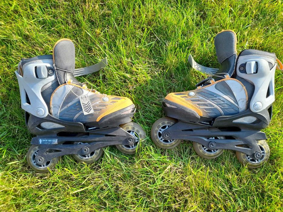 rolki dziecięce, regulowane, produkcji ROLLERBLADE BOA, rozmiar 29-34