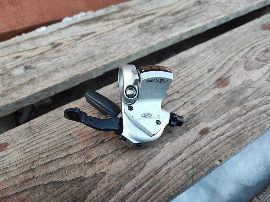 Prawa manetka rowerowa Shimano Deore XT M750 9s Retro MTB