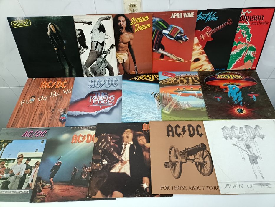 HEAVY METAL / HARD ROCK: As melhores bandas (discos de vinl)