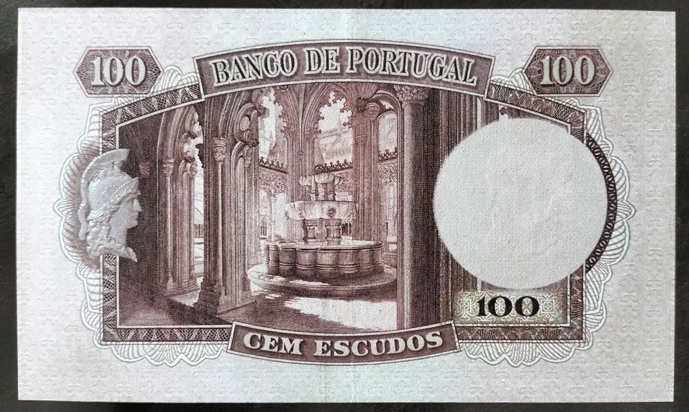 Nota 100$ 1947 Pedro Nunes Estado Quase Nova