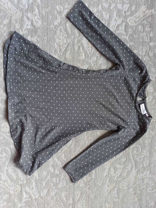 HAPPY GIRLS - Sukienka w grochy - długi rękaw - Rozmiar 116