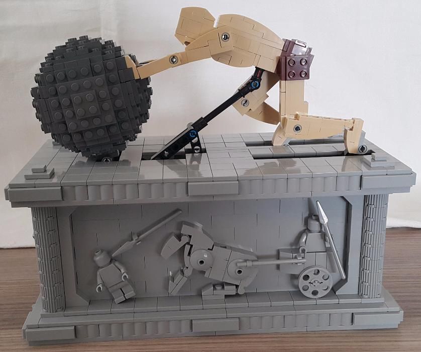 lego Moc Syzyfowe Prace - Sisyphus Kinetic Sculpture  PF