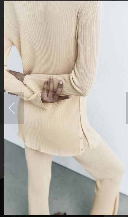 Костюм zara бежевий