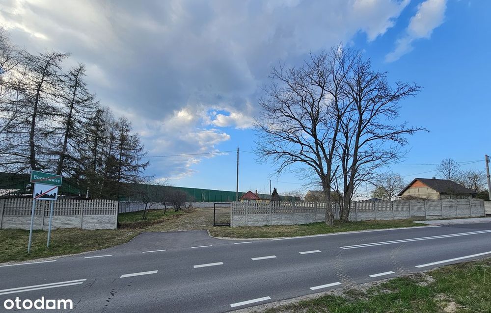 Sprzedam działkę budowlaną Bogusławice k/Częstochowy