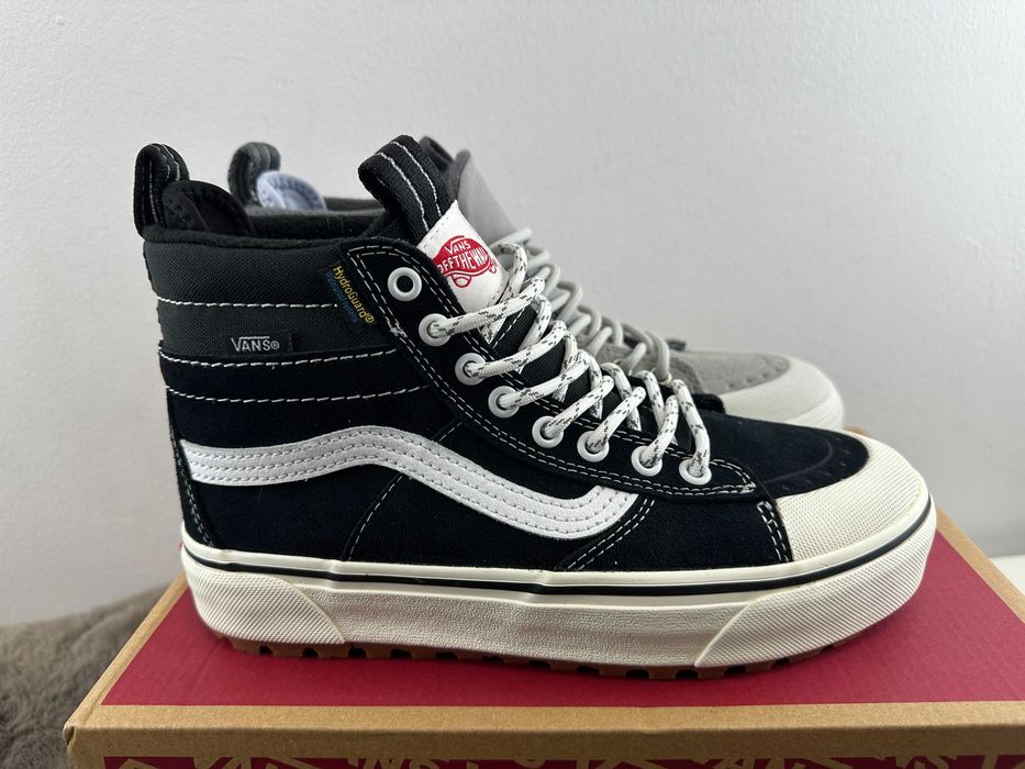 buty damskie skórzane vans sk8-hi waterproof 37