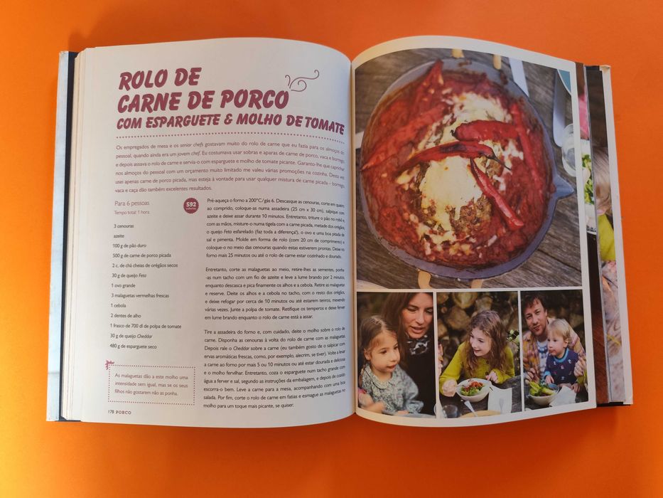 Livro Poupe com Jamie – Jamie Oliver | 120 Receitas | Como Novo