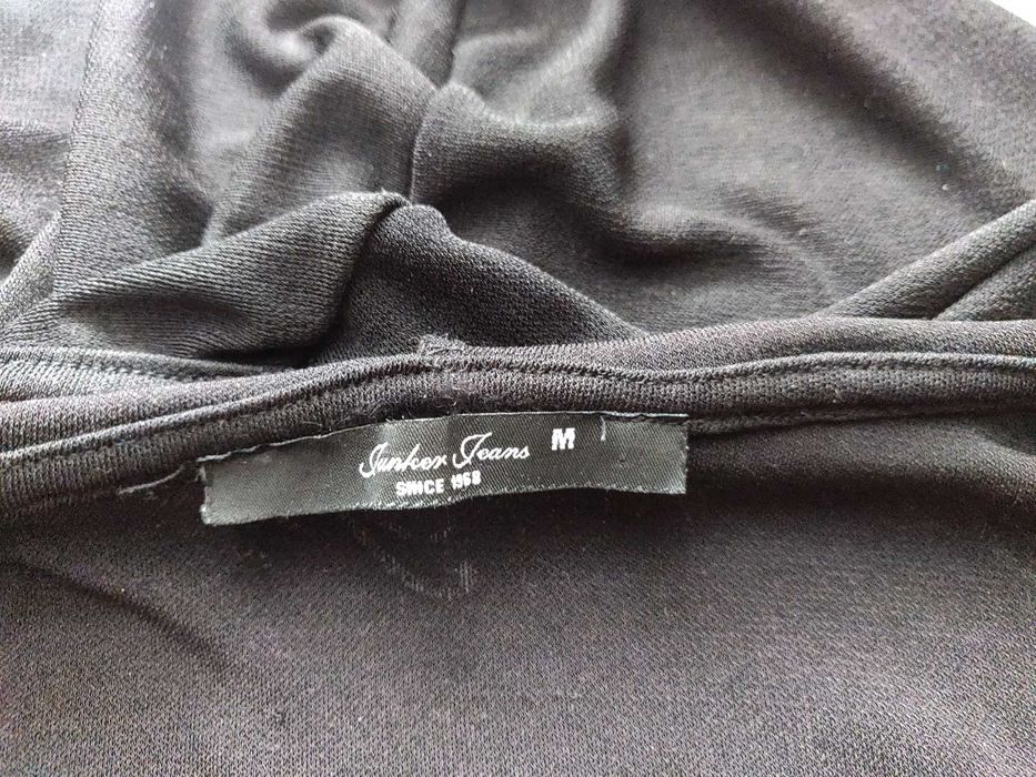 Нарядная кофточка Junker Jeans  M с капюшоном+ принт +вышивка