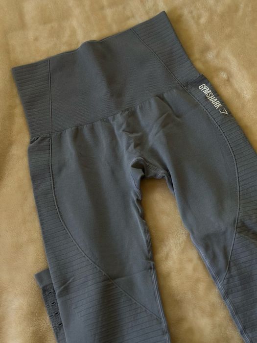 Лосины Gymshark серые