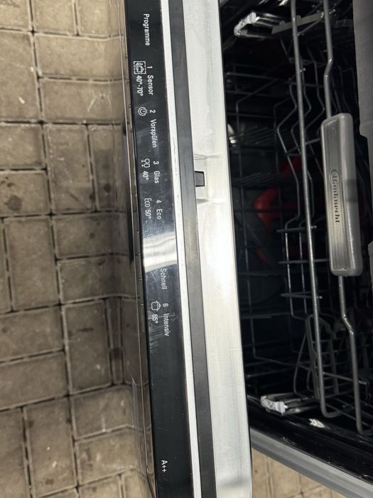 Zmywarka Bauknecht model Gsu 61415 A++ 60cm szer Inox