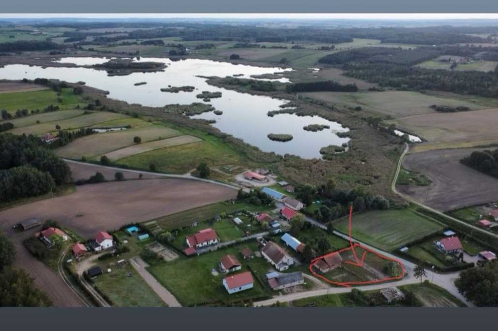 Sprzedam działkę budowlaną blisko rozlewiska w Bartnikach