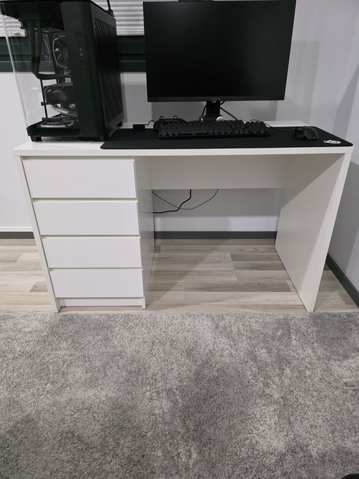 Secretária branca 120cm