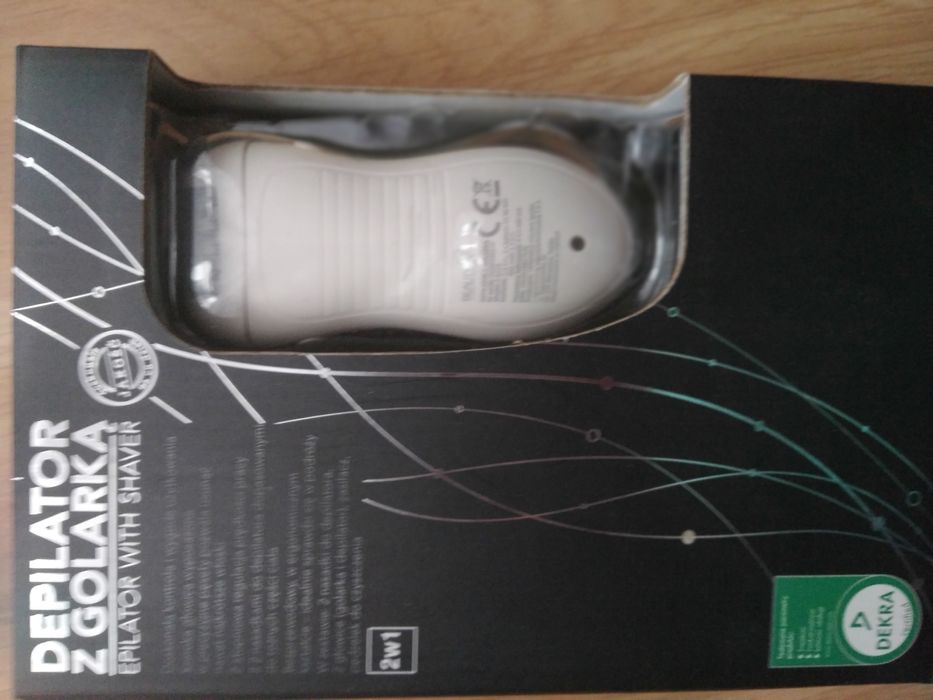 Depilator & golarka 2w1