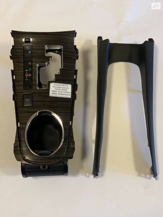 Накладка центральної консолі Toyota Avensis t27 накладка куліси